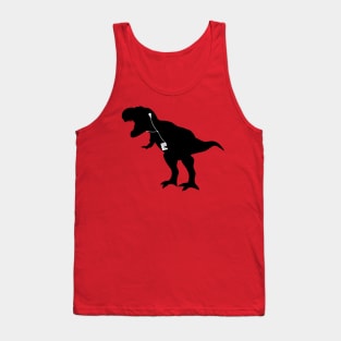 Music Loving T-Rex Tank Top